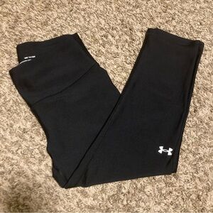 Under Armour Black Capri/Cropped Compression Leggings, Size S, small